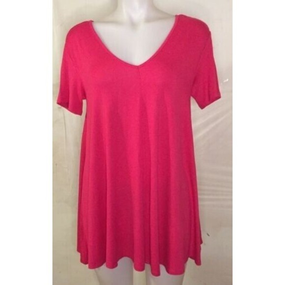 Grace Elements Tops - Grace Elements Swing Top Pink Small